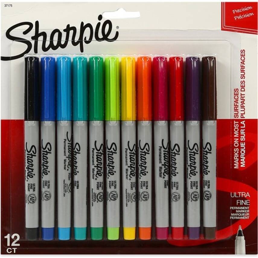 Sharpie Permanent Set Ultra Fine Uç 12'li - 1