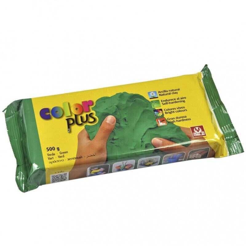 Sio-2 Ceramic Clay Color Plus 500 gr Green - 1