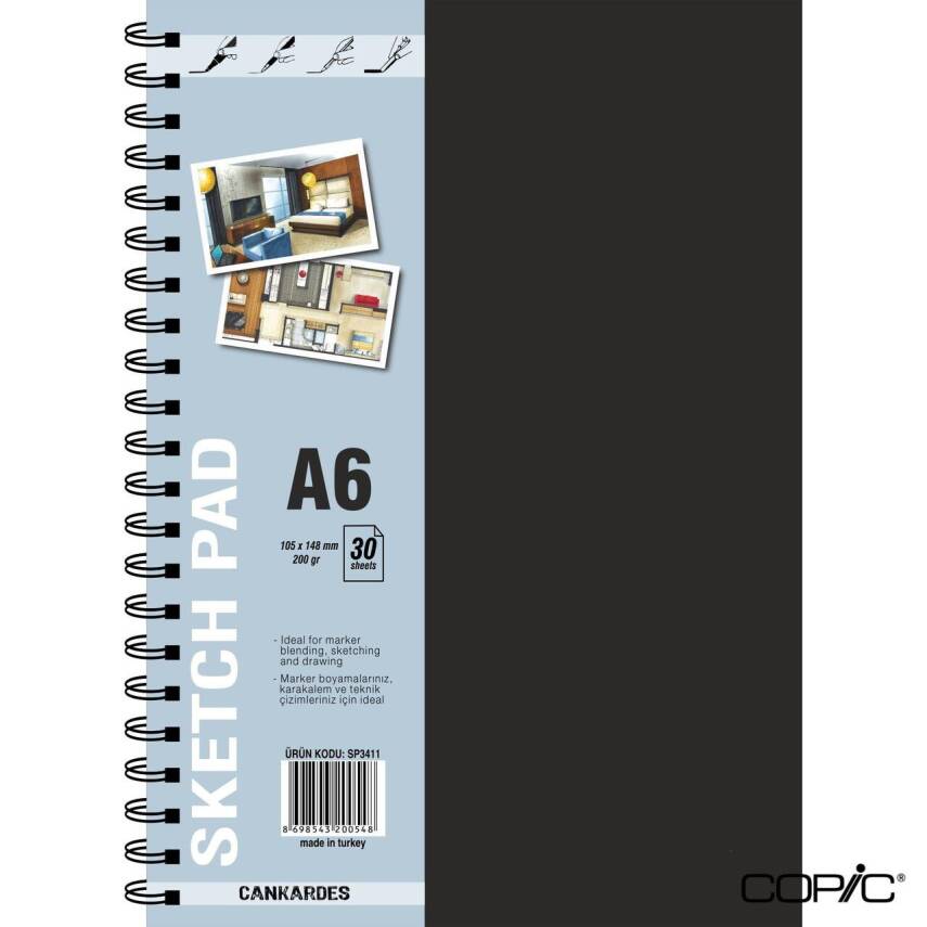 Sketch Pad A6 200gr 30 Pages - 1