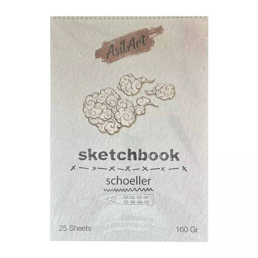 Sketchbook Schoeller 160gr A3 25 Sheets - 1