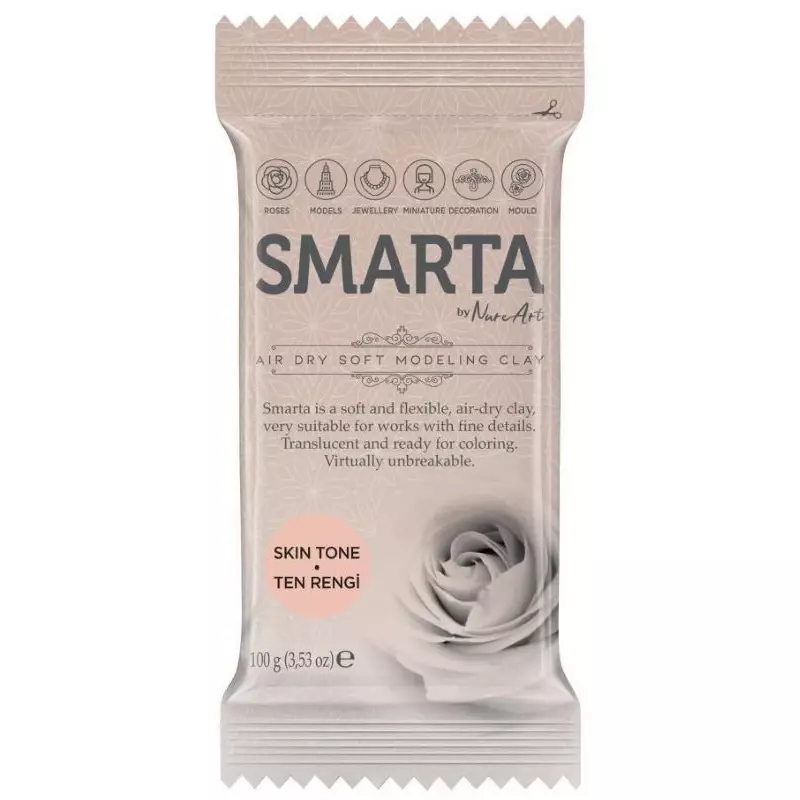 Smarta Air Dry Modeling Dough 100g Skin Color - 1