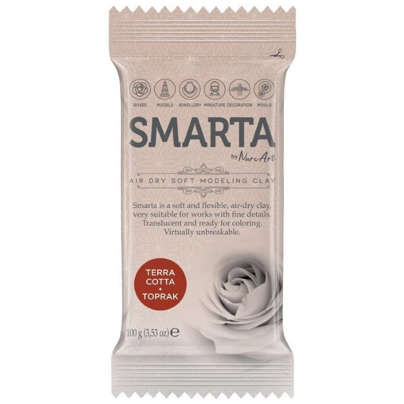 Smarta Air Drying Modeling Dough 100g Soil - 1