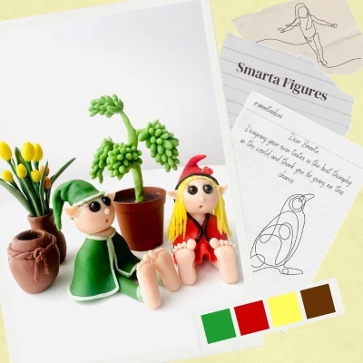 Smarta Air Drying Modeling Dough 100g Soil (1)