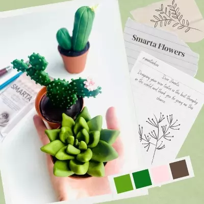 Smarta Havayla Kuruyan Model Hamuru 100gr Ten Rengi - 4