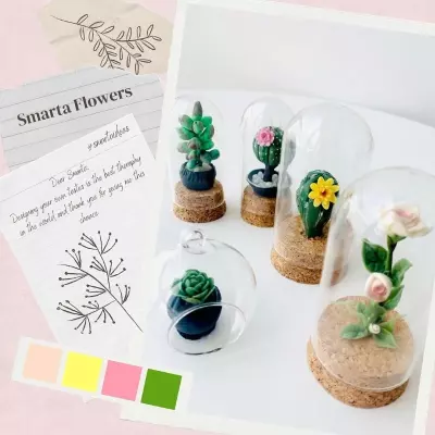 Smarta Havayla Kuruyan Modelleme Hamuru 250gr Beyaz (1)