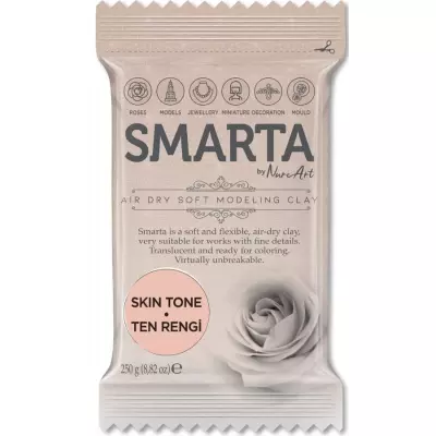 Smarta Havayla Kuruyan Modelleme Hamuru 250 gr Ten Rengi