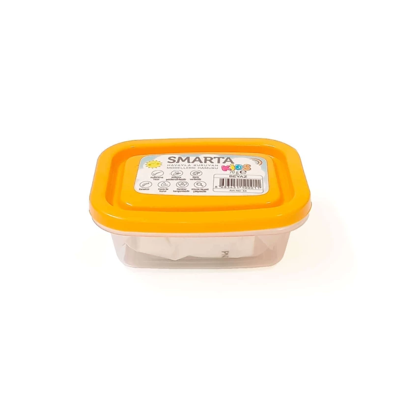 Smarta Kids Air Dry Modeling Dough 70 gr White 34 - 1
