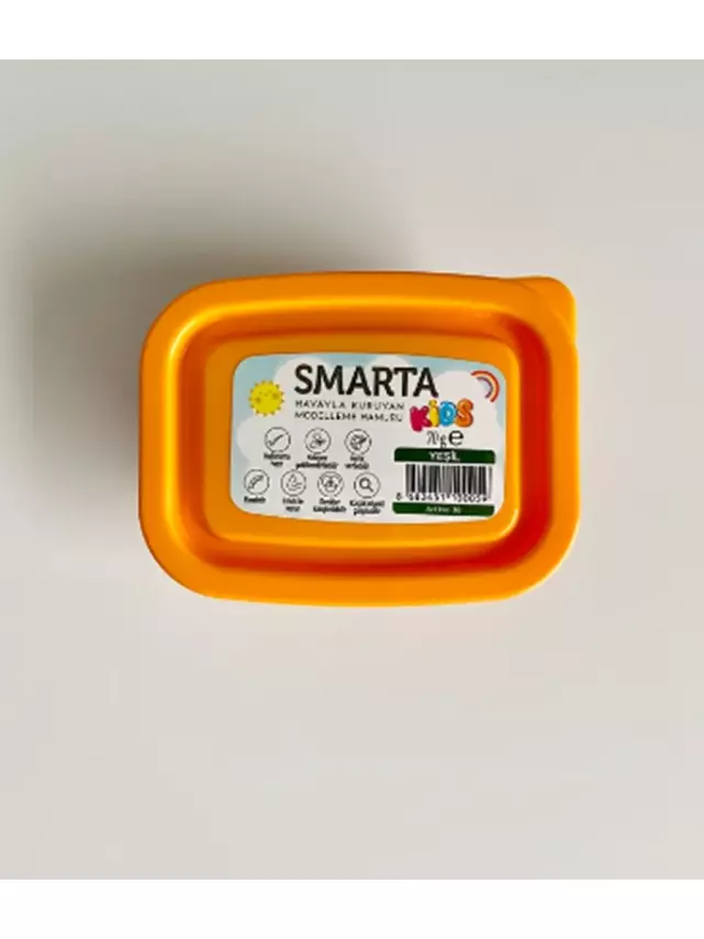 Smarta Kids Air Dry Modeling Dough 70g Green 38 - 1