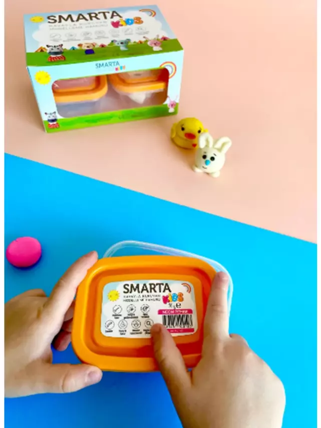 Smarta Kids Air Dry Modeling Dough 70g Green 38 - 2