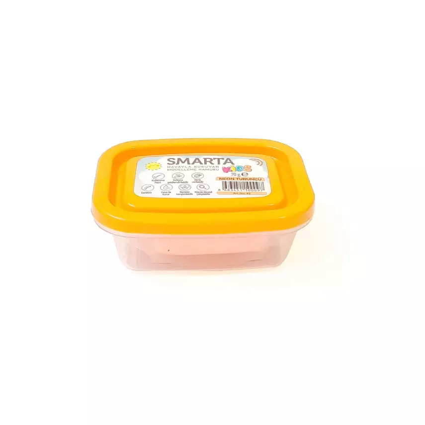 Smarta Kids Air Dry Modeling Dough 70g Neon Orange 42 - 1