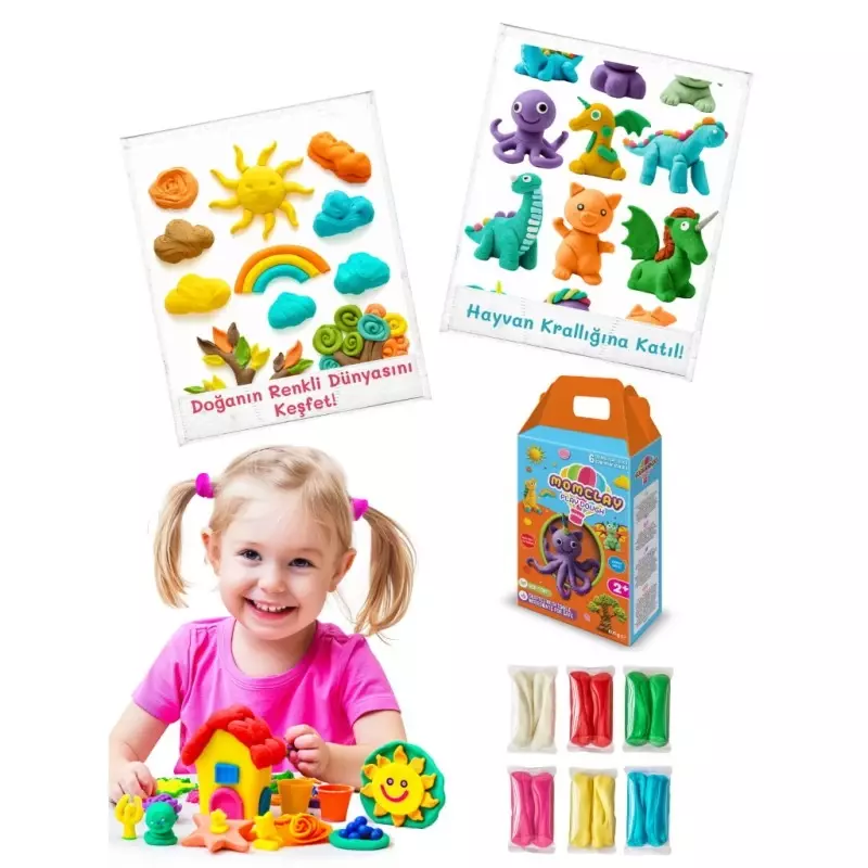 Smarta Momcly Play Dough 100 gr x Set of 6 - 3