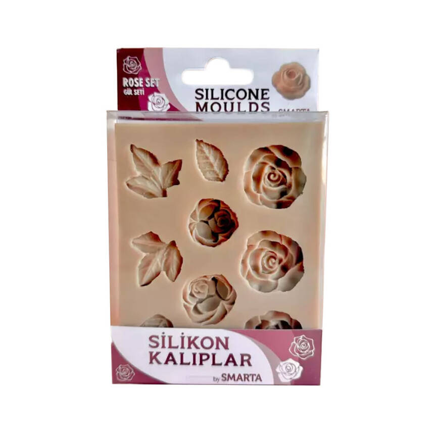 Smarta Silicone Mold Furniture Decoration Roses SK1013045 - 1