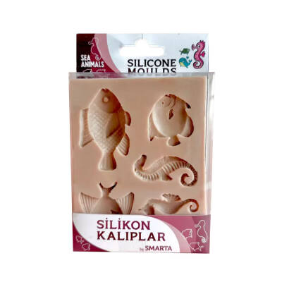Smarta Silikon Kalıp Deniz Hayvanları SK1013031