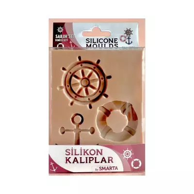 Smarta Silikon Kalıp Denizci Seti SK1013060 - 1