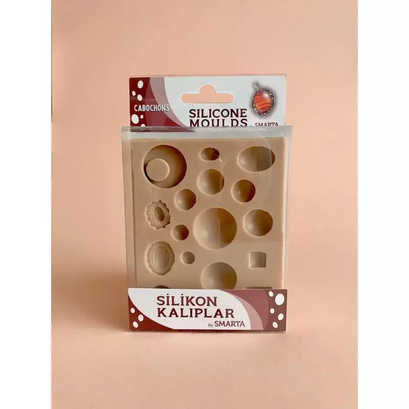 Smarta Silikon Kalıp Kabaşonlar SK1013001 - 1