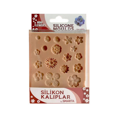 Smarta Silikon Kalıp Minik Çiçekler SK1013010