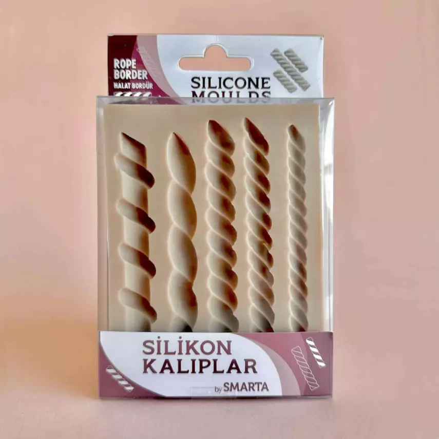 Smarta Silikon Kalıp Mobilya Süsleme Halat Bordür SK1013035 - 1