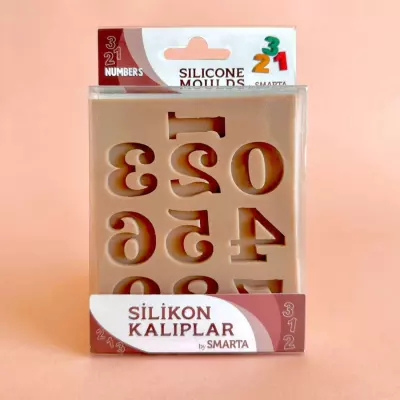 Smarta Silikon Kalıp Sayılar SK1013021 - 1