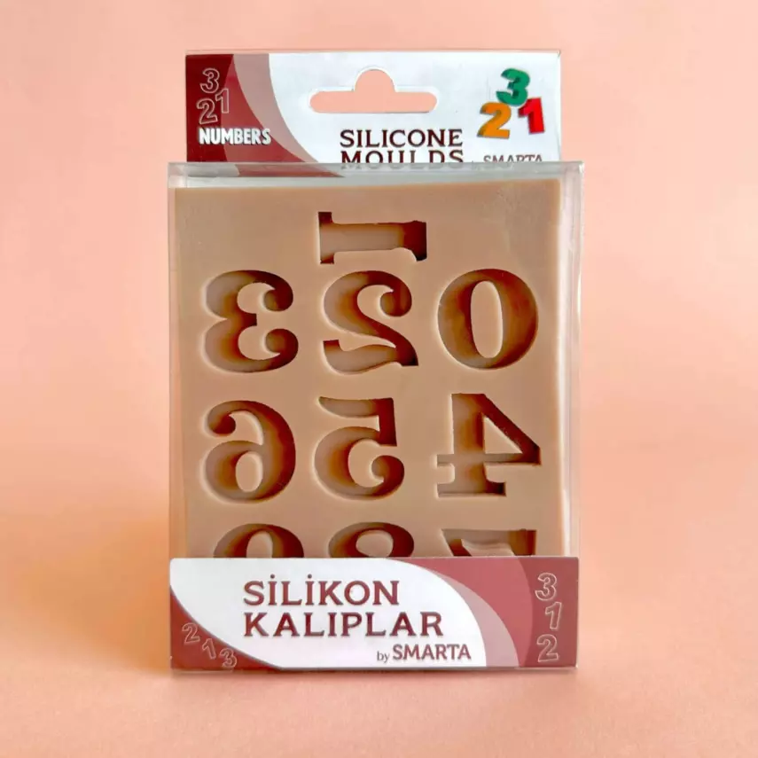 Smarta Silikon Kalıp Sayılar SK1013021 - 1