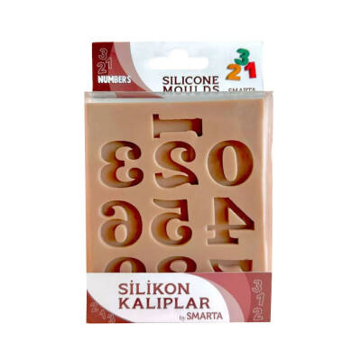 Smarta Silikon Kalıp Sayılar SK1013021