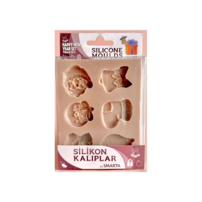 Smarta Silikon Kalıp Yeni Yıl Seti SK1013056