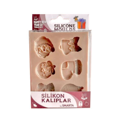 Smarta Silikon Kalıp Yeni Yıl Seti SK1013056