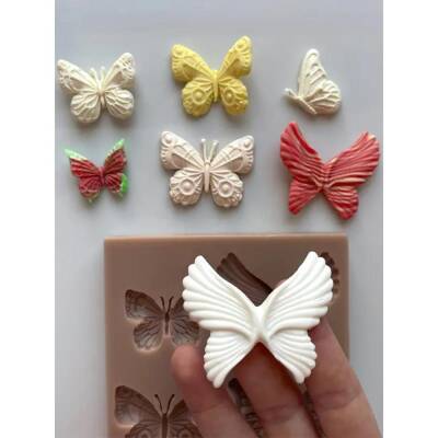 Smarta Silikon Kalıp Zarif Kelebekler SK1013100 (1)