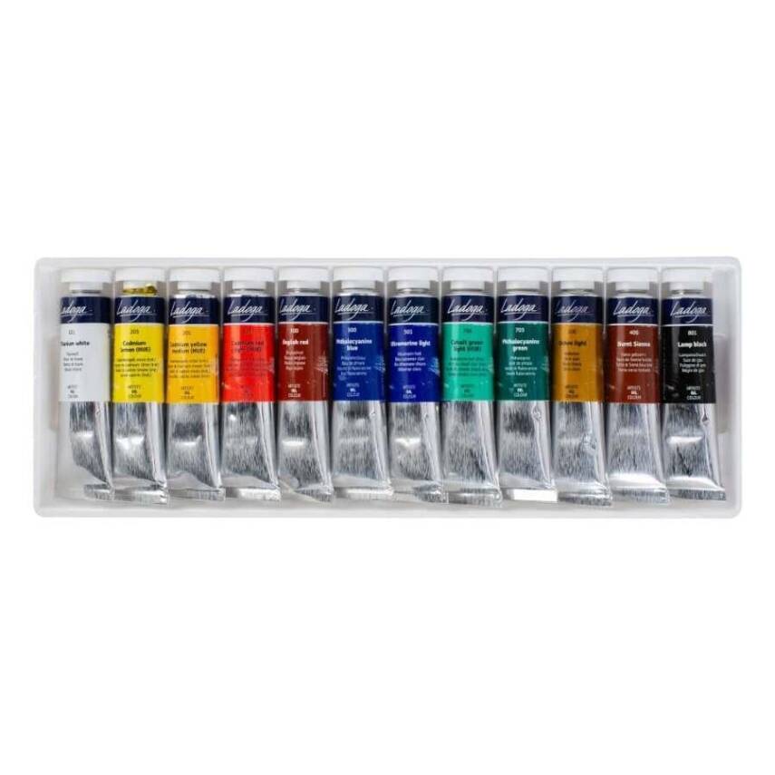 St. Petersburg Ladoga Oil Paint Set 12x18 ml - 2