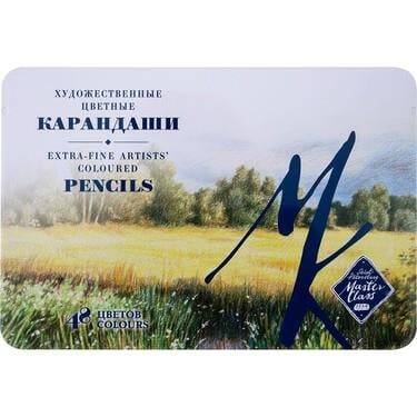 St. Petersburg Master Class Coloring Pencil Set of 48 - 1