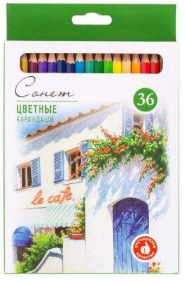 St. Petersburg Sonnet Colored Pencil Set 36 Colors - 1