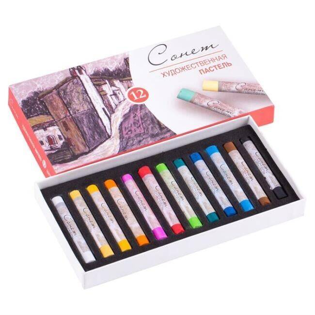 St. Petersburg Sonnet Soft Pastel Set of 12 - 1