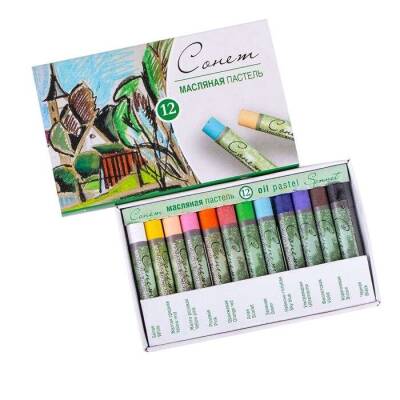 St. Petersburg Sonnet Yağlı Pastel Boya Seti 12’li