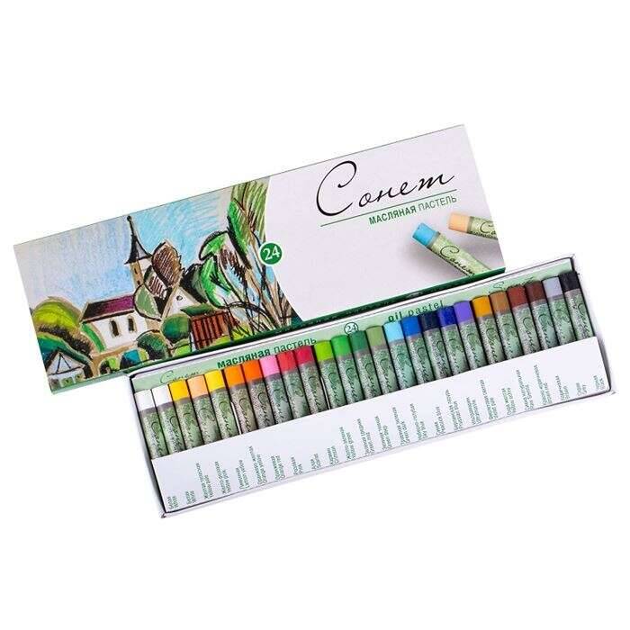 St. Petersburg Sonnet Yağlı Pastel Boya Seti 24’lü - 1