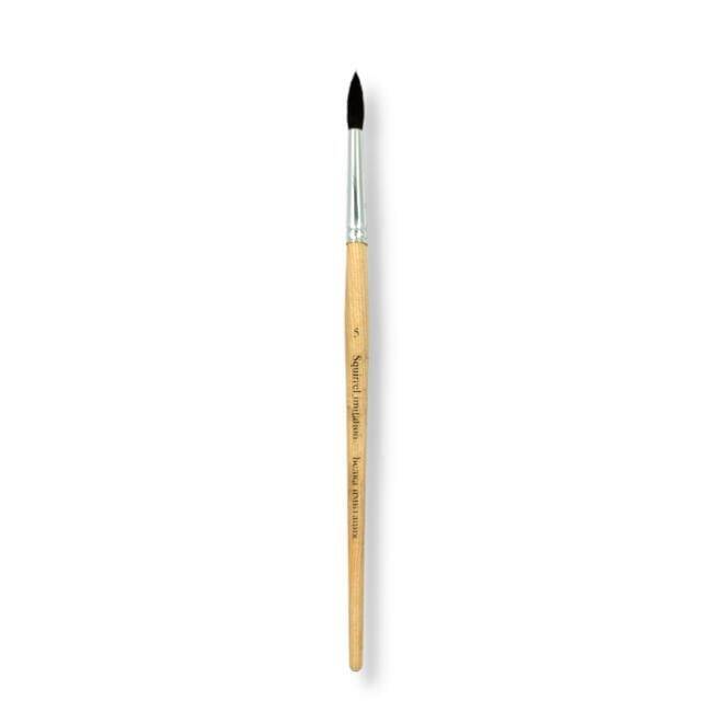 St. Petersburg Synthetic Squirrel Hair Round End Brush No: 5 - 1