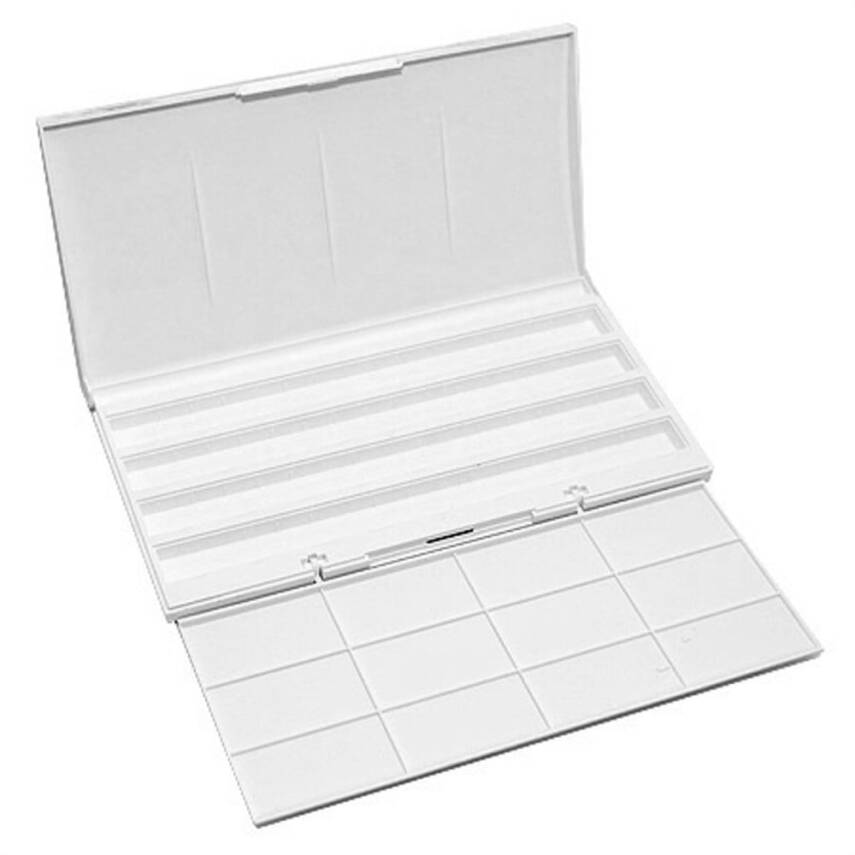 St. Petersburg Watercolor Set Empty Plastic Box 24 and 36 Tablets - 1