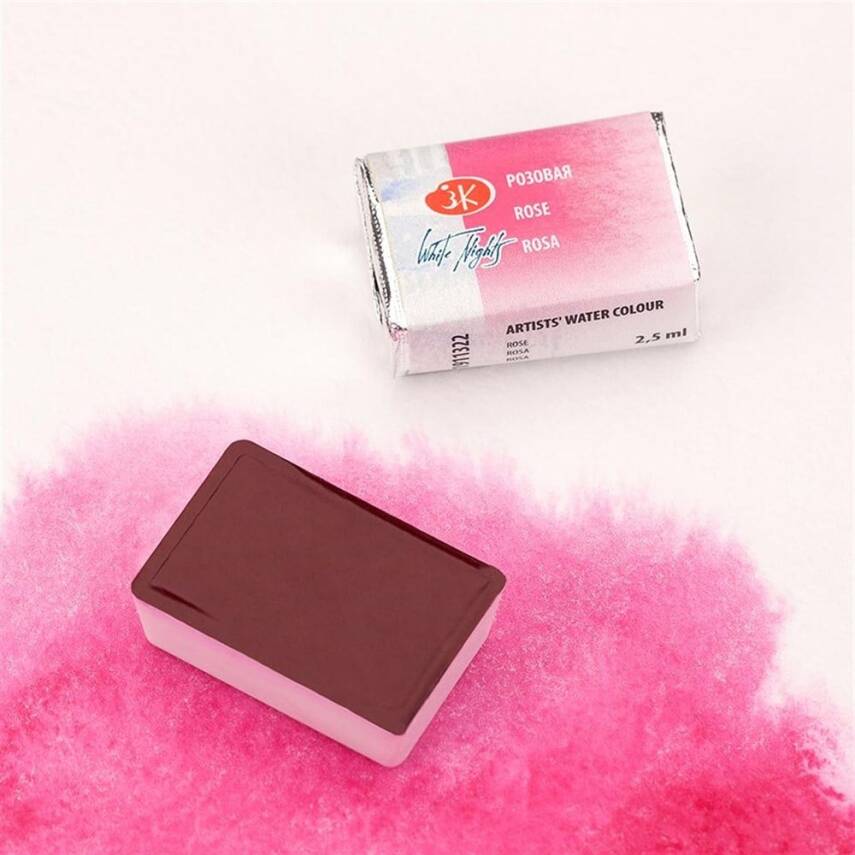 St. Petersburg White Nights 1/1 Full Pan Watercolor 322 Rose - 2