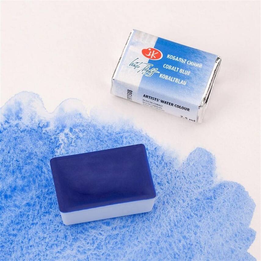 St. Petersburg White Nights 1/1 Full Pan Watercolor 508 Blue Cobalt - 2