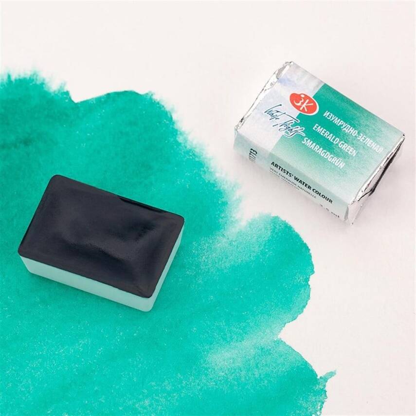 St. Petersburg White Nights 1/1 Full Pan Watercolor 713 Emerald Green - 2