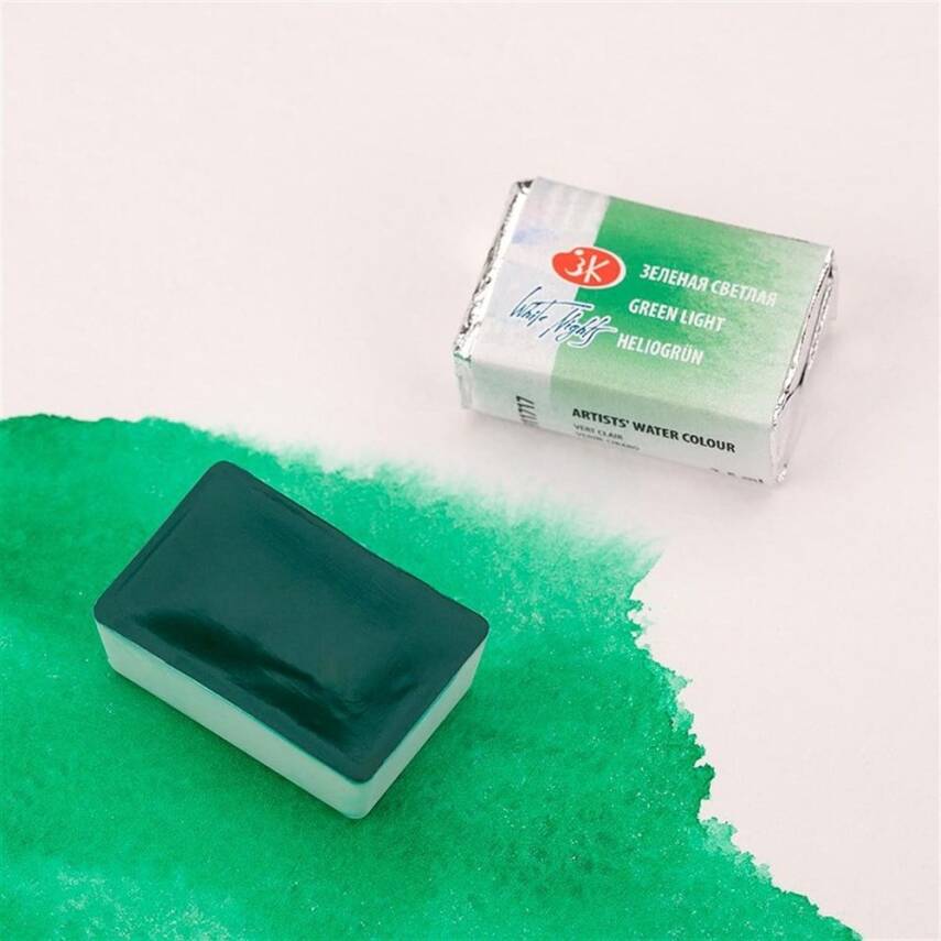 St. Petersburg White Nights 1/1 Full Pan Watercolor 717 Green Light - 2