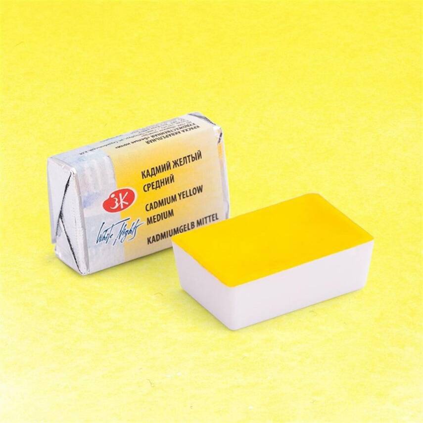 St. Petersburg White Nights 1/1 Tam Tablet Sulu Boya 201 Cadmium Yellow Medium - 1