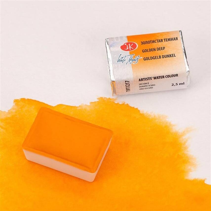 St. Petersburg White Nights 1/1 Tam Tablet Sulu Boya 217 Golden Deep - 2