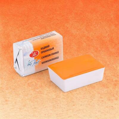 St. Petersburg White Nights 1/1 Tam Tablet Sulu Boya 304 Cadmium Orange