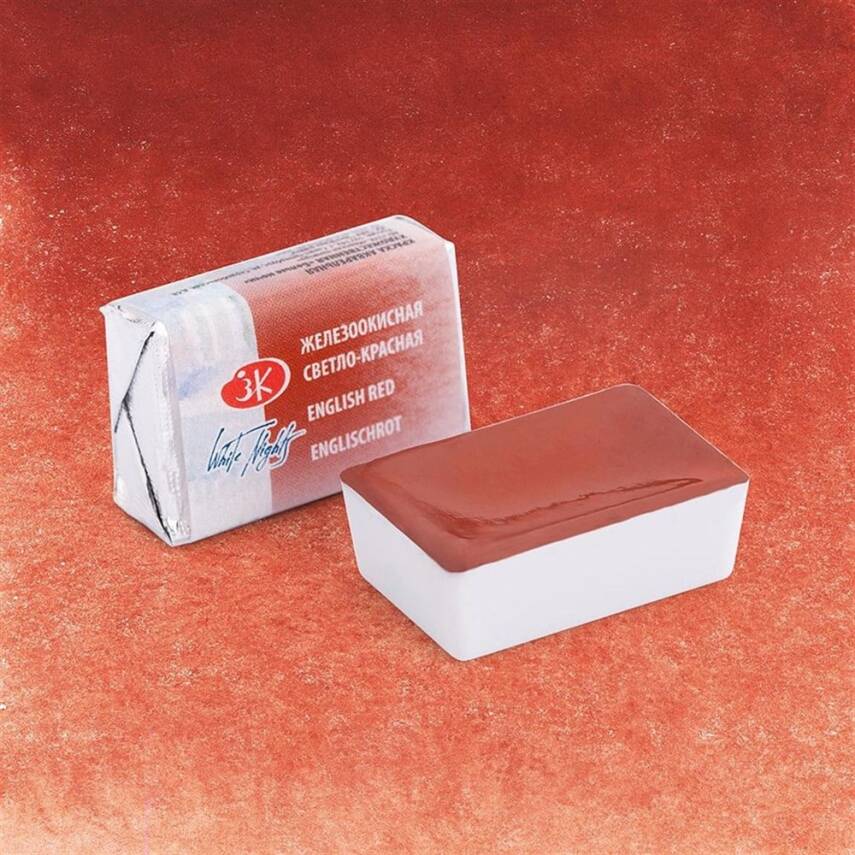 St. Petersburg White Nights 1/1 Tam Tablet Sulu Boya 321 English Red - 1