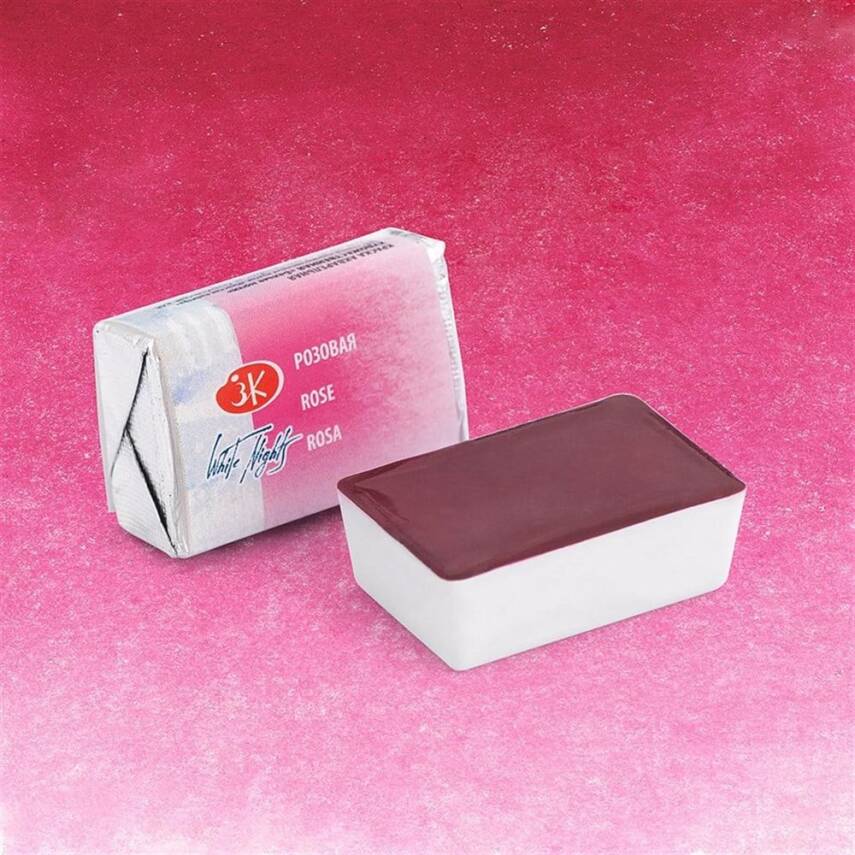 St. Petersburg White Nights 1/1 Tam Tablet Sulu Boya 322 Rose - 1