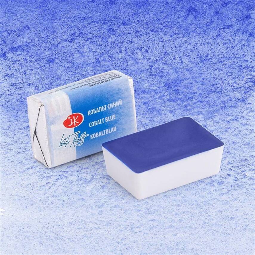 St. Petersburg White Nights 1/1 Tam Tablet Sulu Boya 508 Blue Cobalt - 1