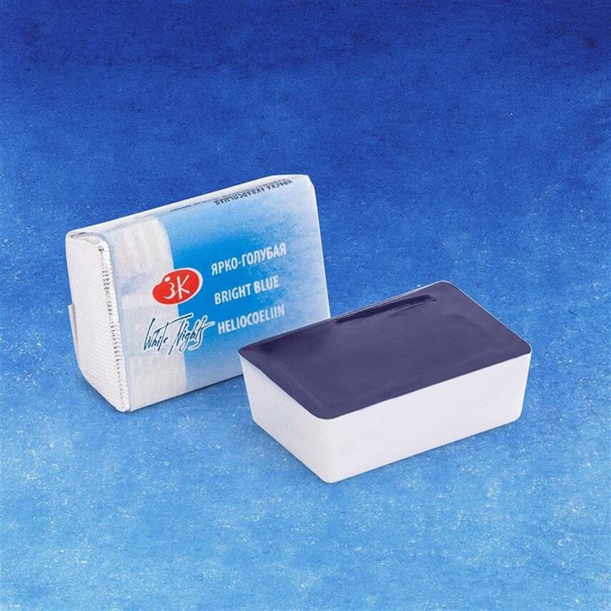 St. Petersburg White Nights 1/1 Tam Tablet Sulu Boya 509 Bright Blue - 1