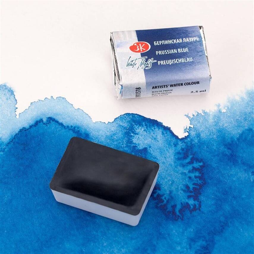 St. Petersburg White Nights 1/1 Tam Tablet Sulu Boya 518 Prussian Blue - 2