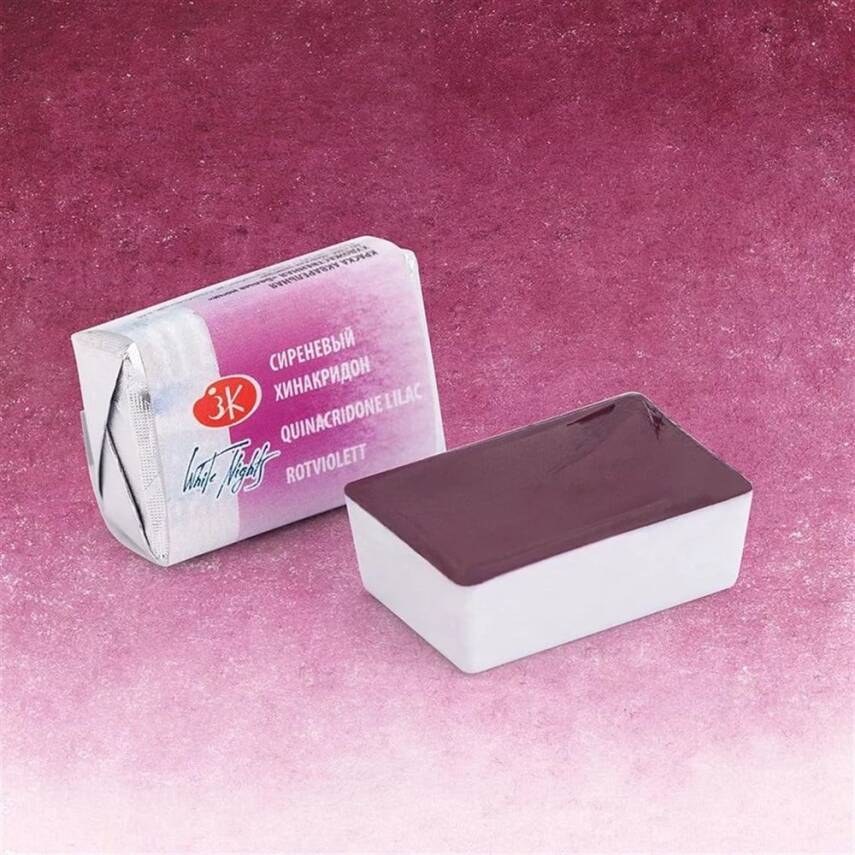 St. Petersburg White Nights 1/1 Tam Tablet Sulu Boya 622 Quinacridone Violet Rose - 1