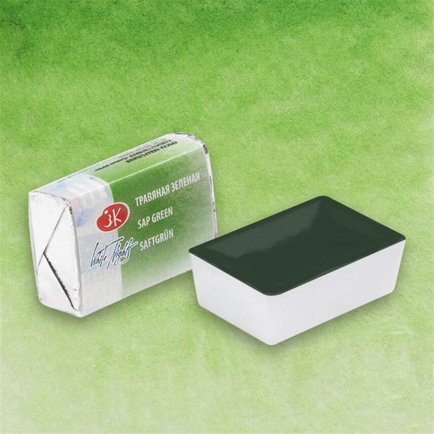 St. Petersburg White Nights 1/1 Tam Tablet Sulu Boya 716 Sap Green - 2