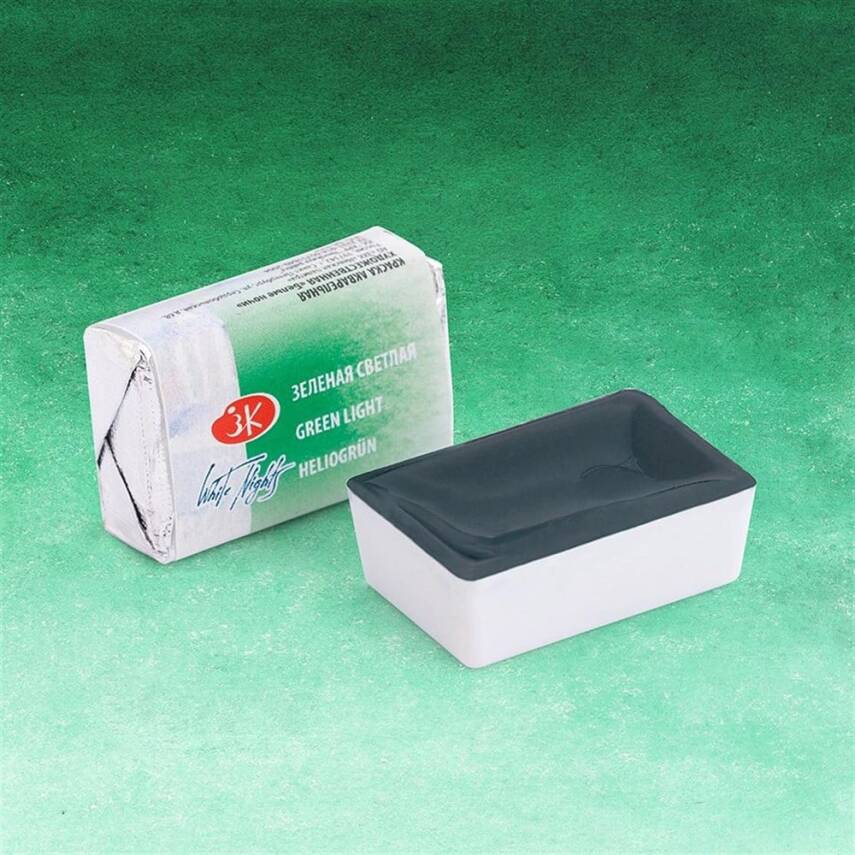 St. Petersburg White Nights 1/1 Tam Tablet Sulu Boya 717 Green Light - 1